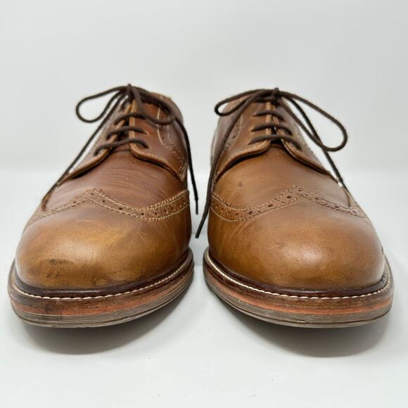 Mephisto Wingtip Dress Shoes Mens 11.5 Brown Leather High Quality LaceUp Comfort main image 4